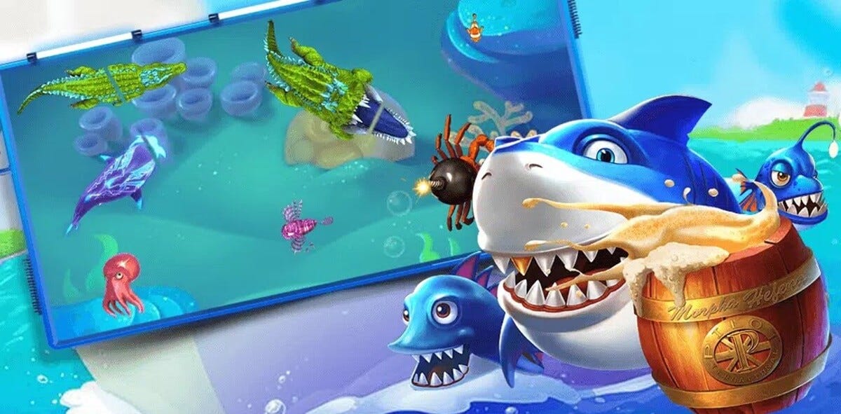 เกมยิงปลาและการควบคุมเป้าหมายบน vm9